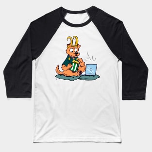 DOGSPLAY Dog of Mischief Baseball T-Shirt